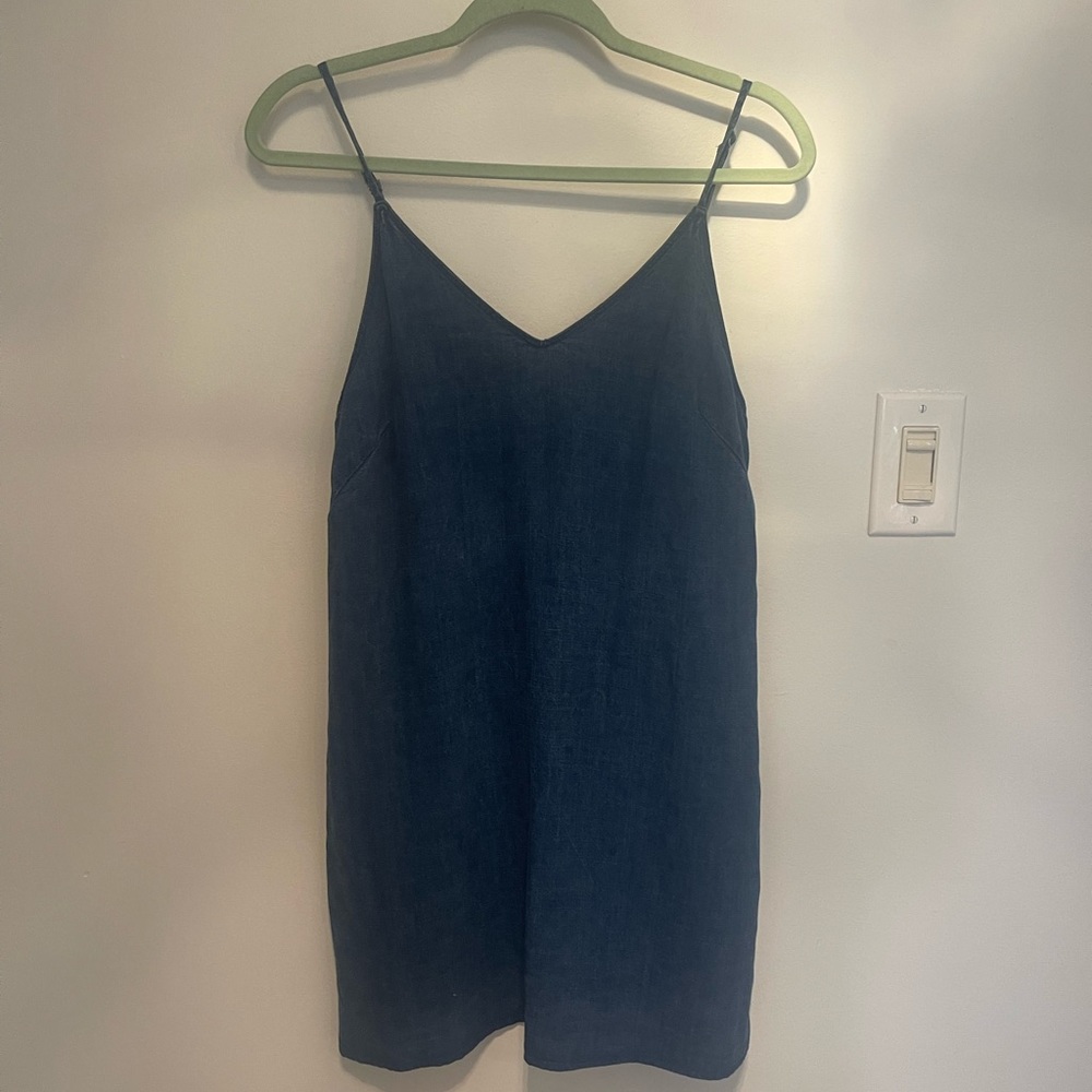 ARITZIA WILFRED FREE chambray denim dress size SMALL